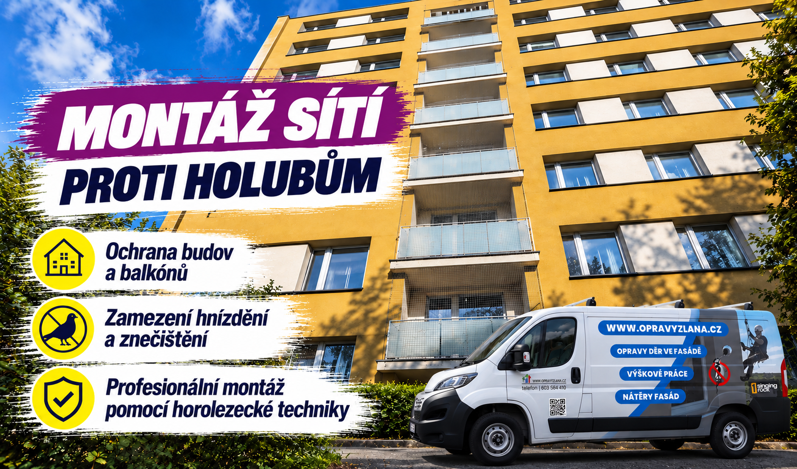 Díra ve fasádě
