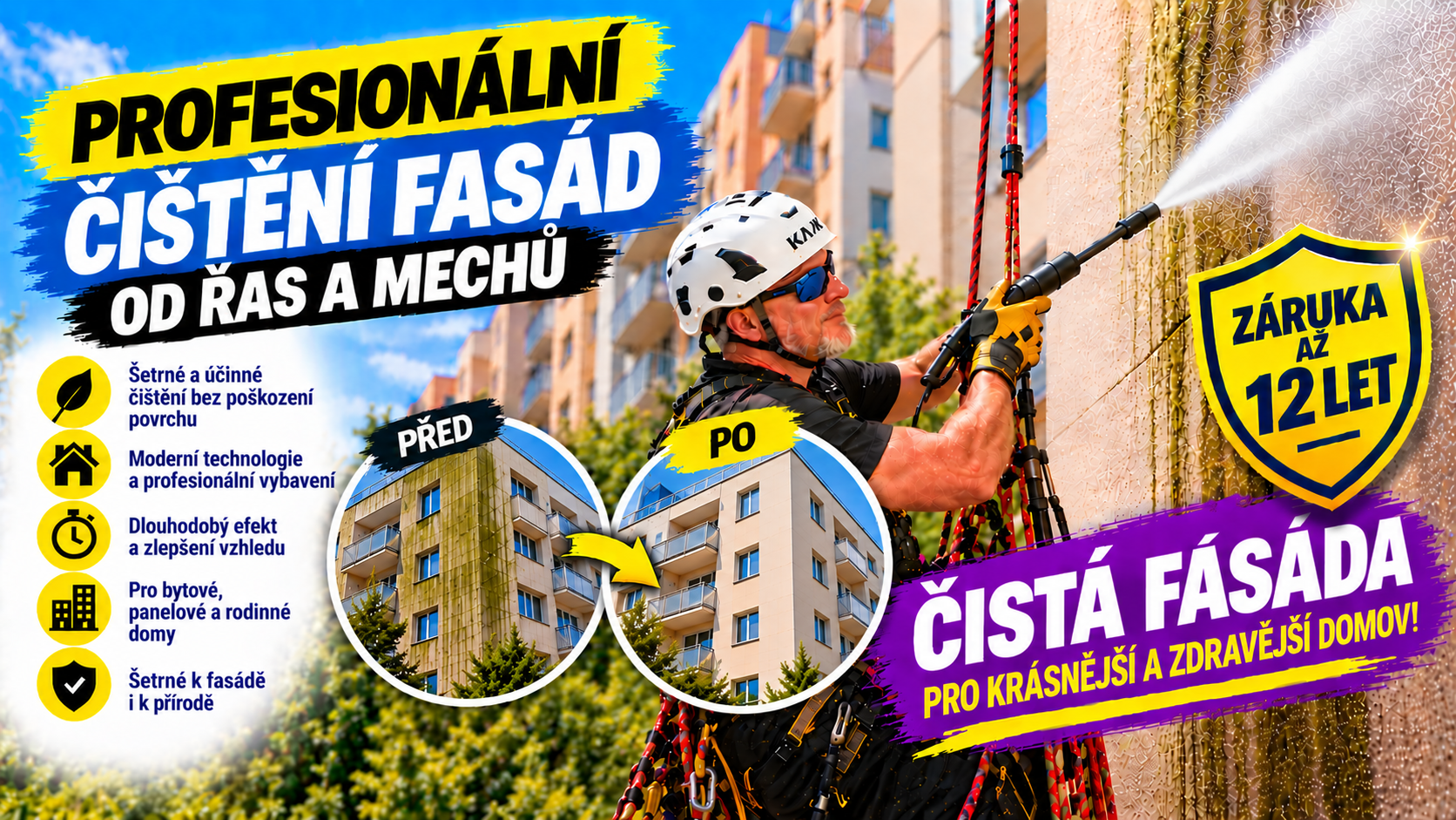 Díra ve fasádě